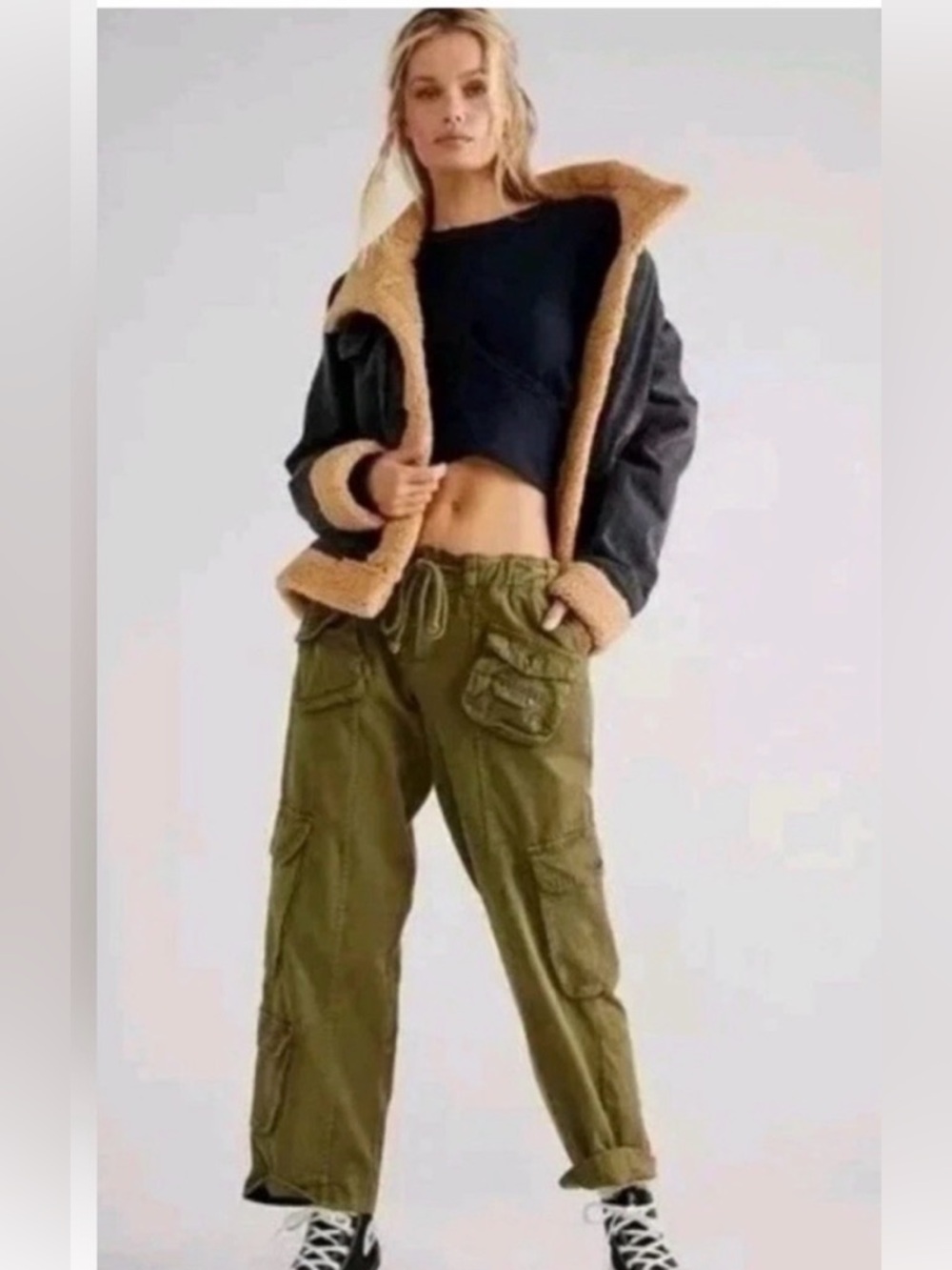 We The Free Tahiti Pull-On Cargo Pants NWT Size S